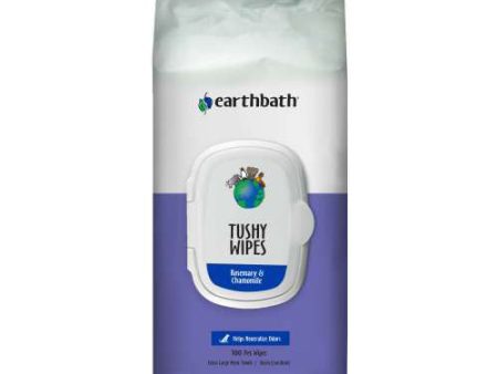 Tushy Wipes Rosemary & Chamomile 100 Count by Earthbath on Sale