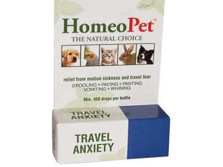 Travel Anxiety Drops 15 ml by HomeoPet Solutions Online Hot Sale