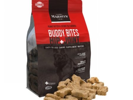 Majesty s Buddy Bites Hip + Joint Wafers Supplement for Dogs Medium Large 56 Count by Majestys Online Sale