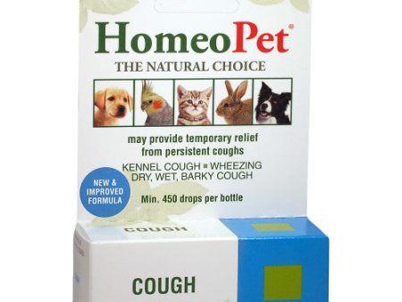 Cough Drops 15 ml by HomeoPet Solutions on Sale