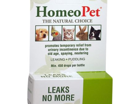 Leaks No More 15 ml by HomeoPet Solutions For Sale