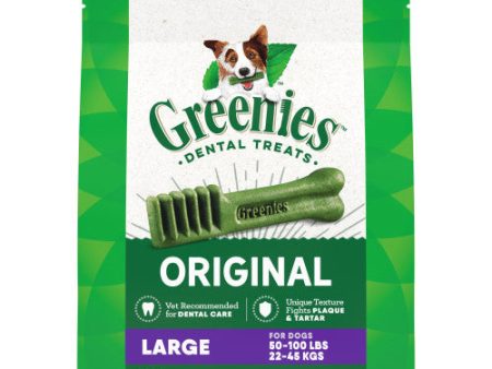 Greenies Large Dental Dog Treats 8 count by Greenies Online Sale