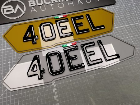 Shaped Acrylic Number Plate For Discount