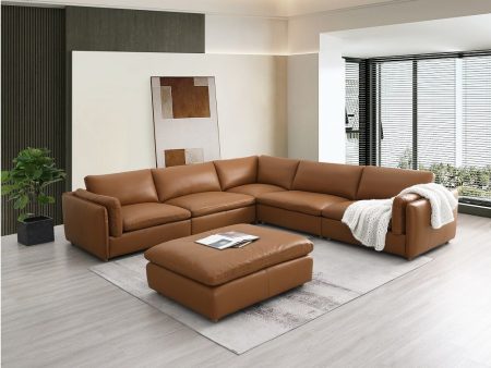 Brighton - Sectional Sofa - Brown Fashion