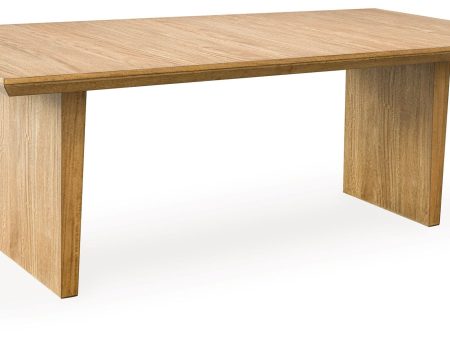 Sherbana - Light Brown - Rectangular Dining Room Extension Table Online now