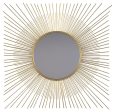 Elspeth - Gold Finish - Accent Mirror For Discount