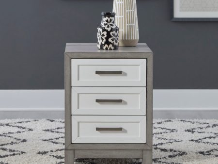 Palmetto Heights - 3 Drawer Chair Side Table - White Online Sale