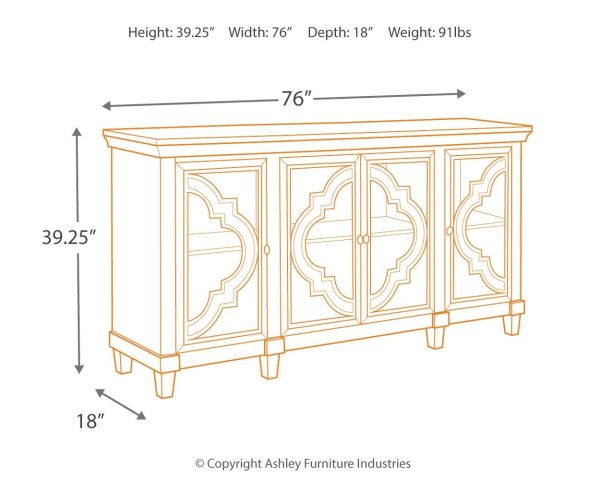 Fossil - Gray - Accent Cabinet For Sale