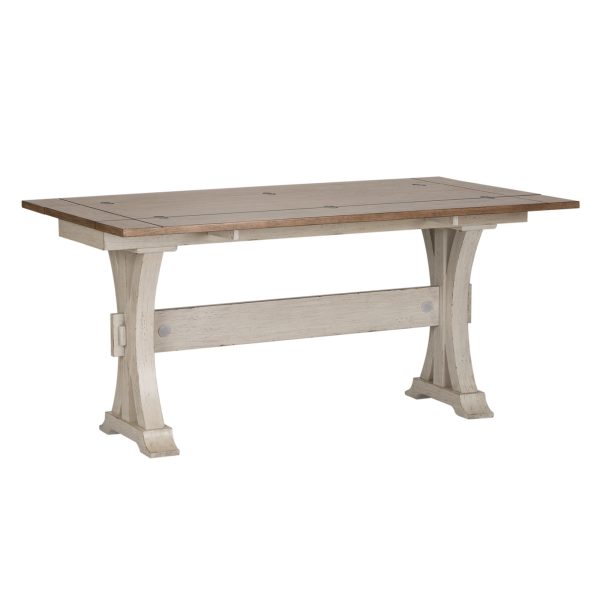 Farmhouse Reimagined - Flip Lid Sofa Table - White For Discount