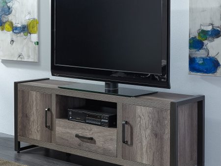 Tanners Creek - Entertainment TV Stand - Dark Gray For Sale