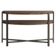 Breckinridge - Demilune Sofa Table - Dark Brown Sale