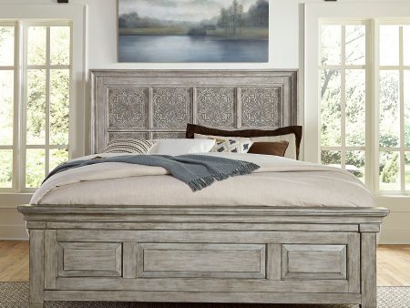 Heartland - Panel Bed - Antique Tile Panels Hot on Sale