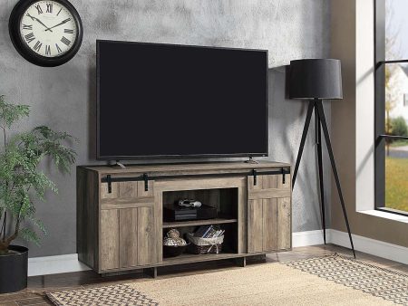 Bellarosa - TV Stand - Gray Washed - Wood Supply