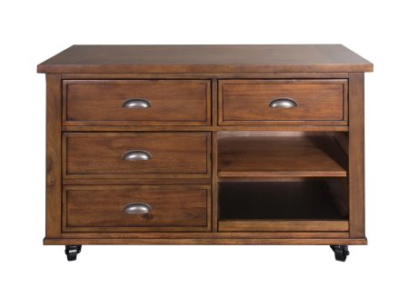 Arlington House - Credenza - Dark Brown Sale