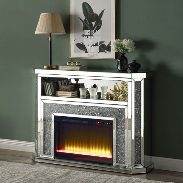 Noralie - Fireplace - Mirrored - 39  on Sale