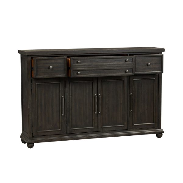 Harvest Home - Hall Buffet - Black Online Sale