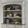 Heartland - Credenza Hutch - White Fashion