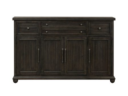 Harvest Home - Hall Buffet - Black Online Sale