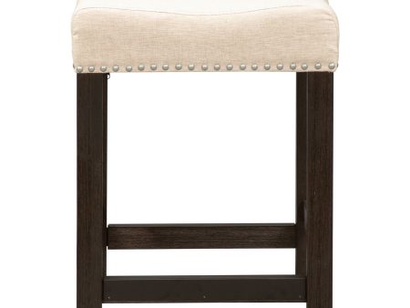 Heatherbrook - Upholstered Console Stool - Black Online