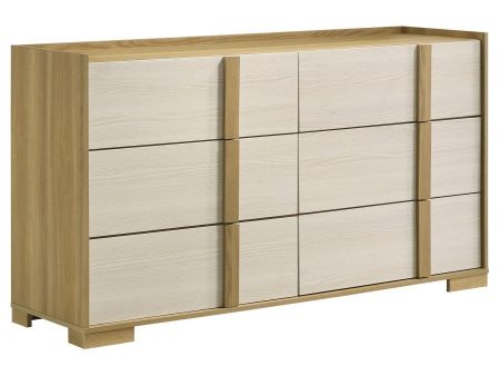 Hyland - 6-Drawer Dresser - Natural For Cheap