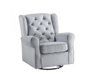 Zeger - Swivel Chair - Gray Fabric on Sale