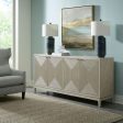 Kinsley - 4 Door Accent Cabinet - Beige Sale