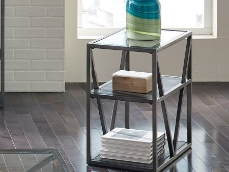 Arista - Chair Side Table - Dark Gray Online now