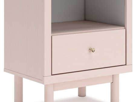 Wistenpine - Blush - One Drawer Night Stand Online Sale