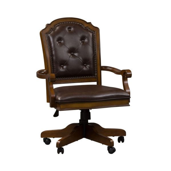 Amelia - Jr Executive Office Chair - Dark Brown For Discount