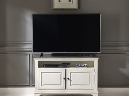 Allyson Park - 46  TV Console - White Cheap