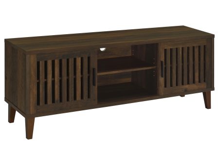 Sedona - 2 Door Engineered Wood TV Stand - Dark Pine on Sale