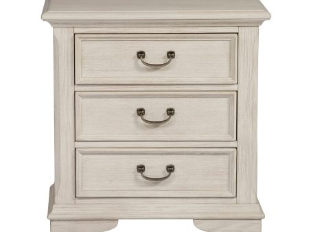 Bayside - 3 Drawer Nightstand - White For Sale