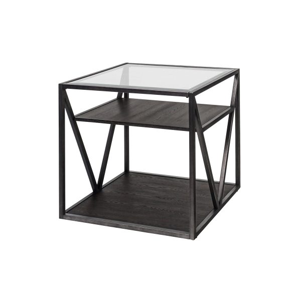 Arista - End Table - Dark Gray Online Sale