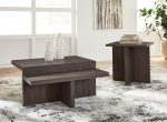 Zendex - Brown - Occasional Table Set (Set of 2) For Cheap