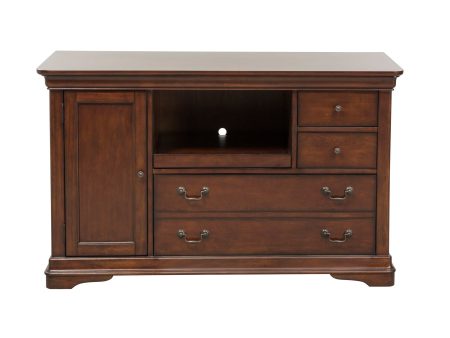 Brookview - Credenza - Dark Brown on Sale