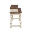 Morgan Creek - 4 Piece Console Set (1 Console 3 Stools) - White on Sale