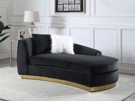 Achelle - Chaise - Black Velvet Fashion