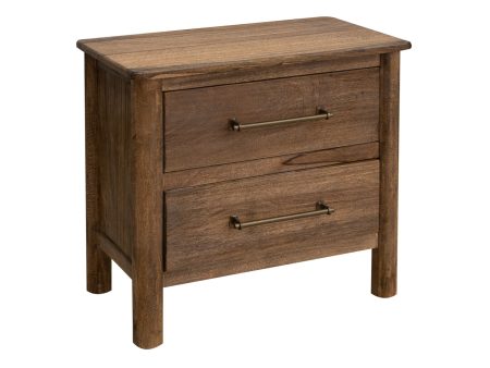 Olimpia - Nightstand - Towny Brown For Discount