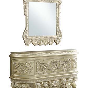 Vatican - Mirror - Champagne Silver Finish Online Sale