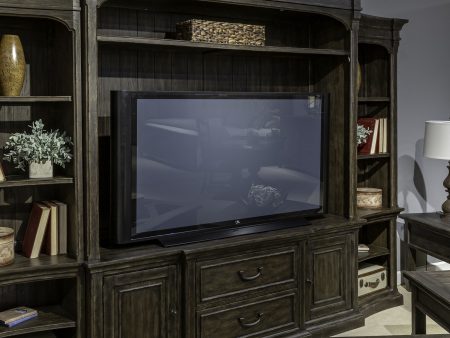 Paradise Valley - Entertainment Center - Dark Brown Online