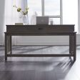 Tanners Creek - Console Bar Table - Dark Gray For Sale