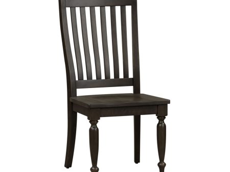 Harvest Home - Slat Back Side Chair - Black Online now