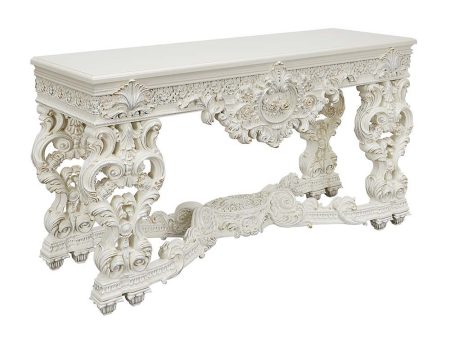 Adara - Sofa Table - Antique White Finish Online Sale