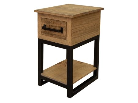 Olivo - Chairside Table - Natural Brown Cheap