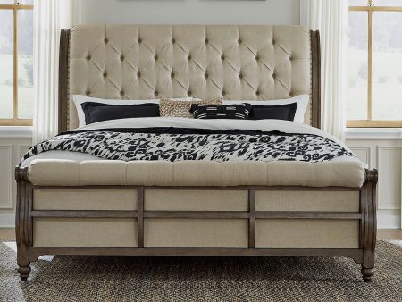 Americana Farmhouse - Sleigh Bed Fashion