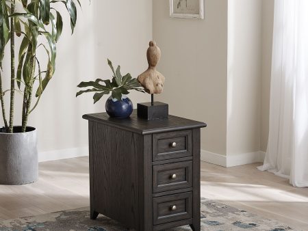 Mill Creek - Chair Side Table - Dark Brown Discount