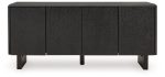 Farrelmore - Black - Accent Cabinet Discount