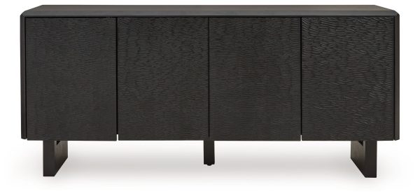 Farrelmore - Black - Accent Cabinet Discount