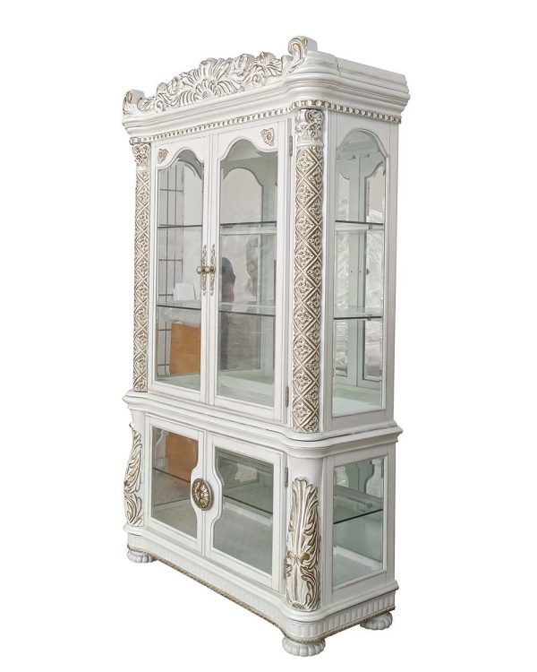 Vendom - Curio - Antique Pearl Finish Cheap