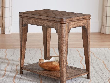 Ashford - Chair Side Table - Light Brown Online Sale